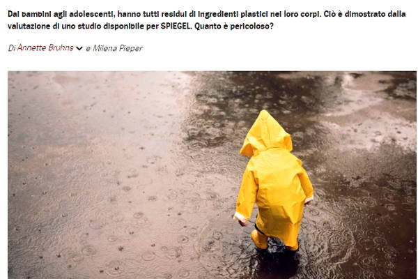 Bambini Veri di Plastica