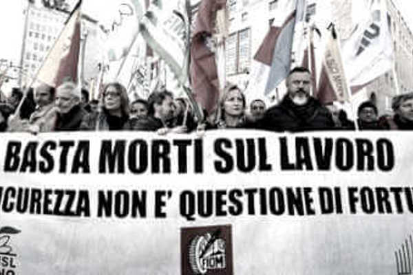 LUANA D'ORAZIO, MORIRE SUL LAVORO TORNA IN PRIMA PAGINA