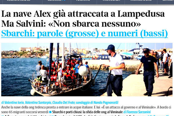 SALVINI E OPEN ARMS, MATTEO RENZI FA LA COSA GIUSTA