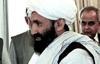 Mullah Mohammad Hasan Akhund. (File photo/AFP)