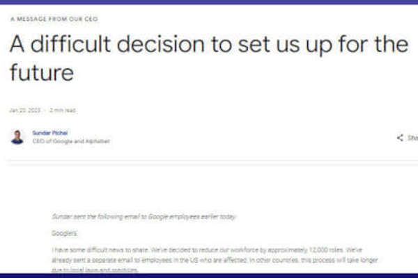 LaMDA Licenzia 12000 Googlers con Una Email Strappalacrime