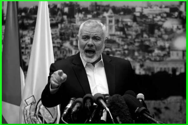 Ucciso Ismail Haniyeh, Capo dei Capi di Hamas, in un Raid di Israele in Iran