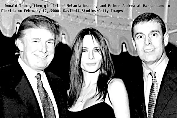 Trump Melania Andrew