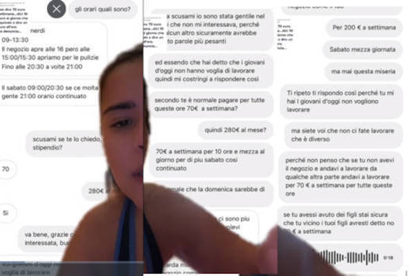 Francesca Rifiuta 280 Euro, Silenzio di Partiti e Sindacati
