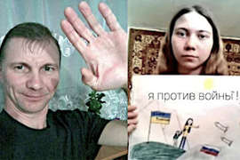 Masha e Papà Moskalev, Simboli della Russia Contro Putin