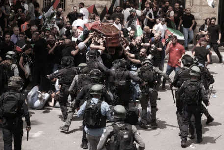 funerale Shireen Abu Akleh