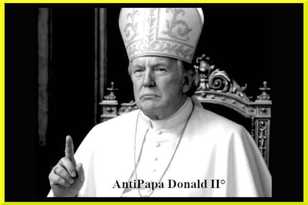L'AntiPapa Donald 2 vuole influenzare l'elezione del Papa
