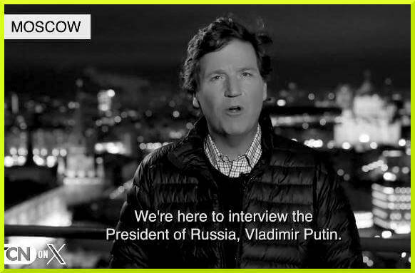 Tucker Carlson Intervista Putin mentre Evan Gershkovich è in Carcere