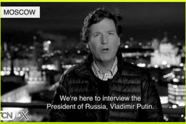 Tucker Carlson Intervista Putin mentre Evan Gershkovich è in Carcere