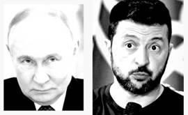 Zelensky occhi fissi su Putin pensando: hai perso criminale