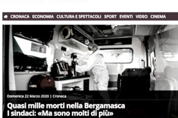 Ecco Come si Muore di Coronavirus Covid-19