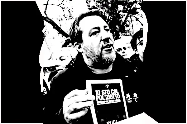 Salvini-poliziotto-Rogoredo