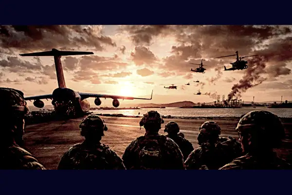 Marines USA assalto a Iran