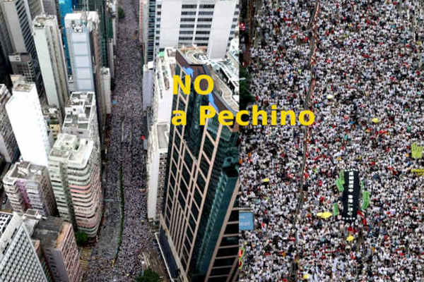 L'Arroganza di Xi Jinping Provoca la Piu' Grande Protesta Mai Vista in Hong Kong