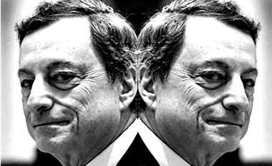 <hr>
<p>Mario Draghi bifronte</p>