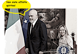 Migranti, Giorgia Meloni e il Gioco dei 4 Cantoni in Albania