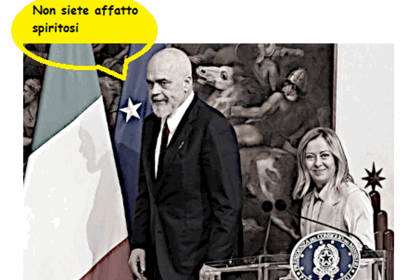 Migranti, Giorgia Meloni e il Gioco dei 4 Cantoni in Albania