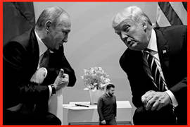 Zelensky, il piccolo grande ostacolo all'infame accordo di Trump e Putin