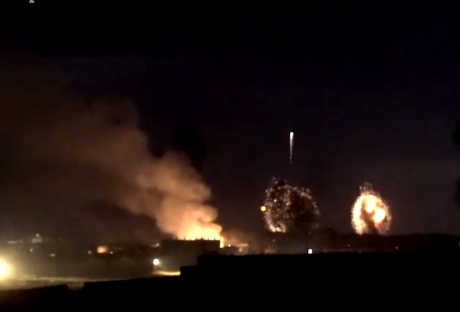Gaza under attack