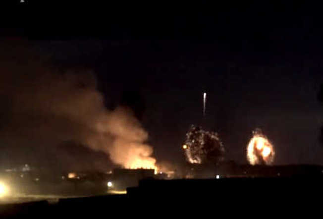 Gaza under attack
