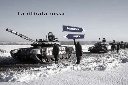 russia - ucraina finta ritirata russa