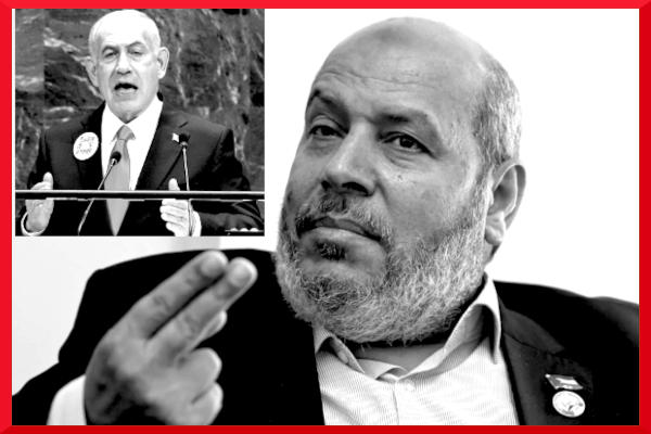 Netanyahu e Khalil al-Hayya