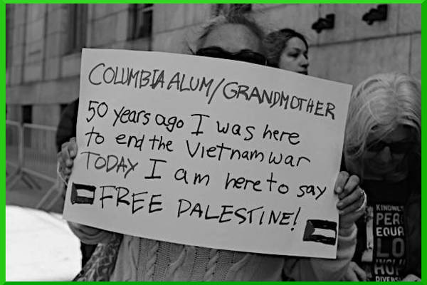 Columbia University, dal "Cessate il Fuoco" a "Palestina Libera"