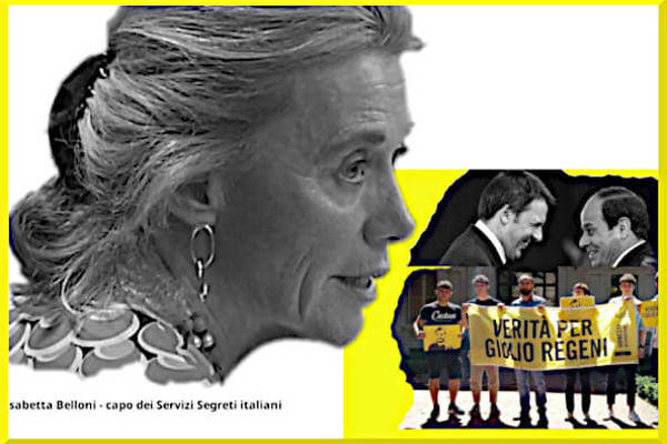 Elisabetta Belloni dice che Renzi ha mentito sull'omicidio Regeni?