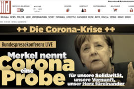COVID-19 Resuscita la Merkel, CURA ITALIA Senza Eurobond