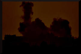 Centinaia di morti nella notte di Gaza City sotto le bombe di Israele