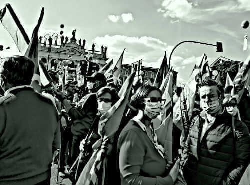 Piazza San Giovanni #nofascismo