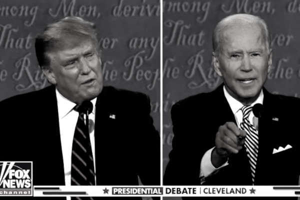 EVASORE EVERSIVO, OVVERO THE REAL DONALD TRUMP. JOE BIDEN VINCE IN TV