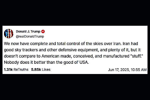 Trump dichiara che gli USA sono in guerra contro Iran