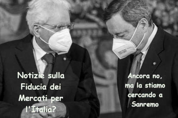 COVID-19 E GOVERNO DRAGHI, TUTTI I COLORI DELLA VERGOGNA VACCINI