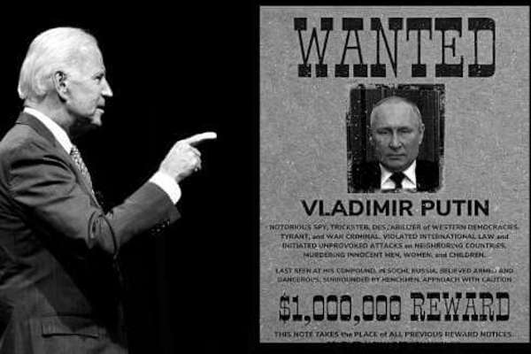 Ucraina-Russia obiettivo di Biden cacciare Putin