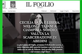 Cecilia Sala libera, il governo Meloni paga il riscatto